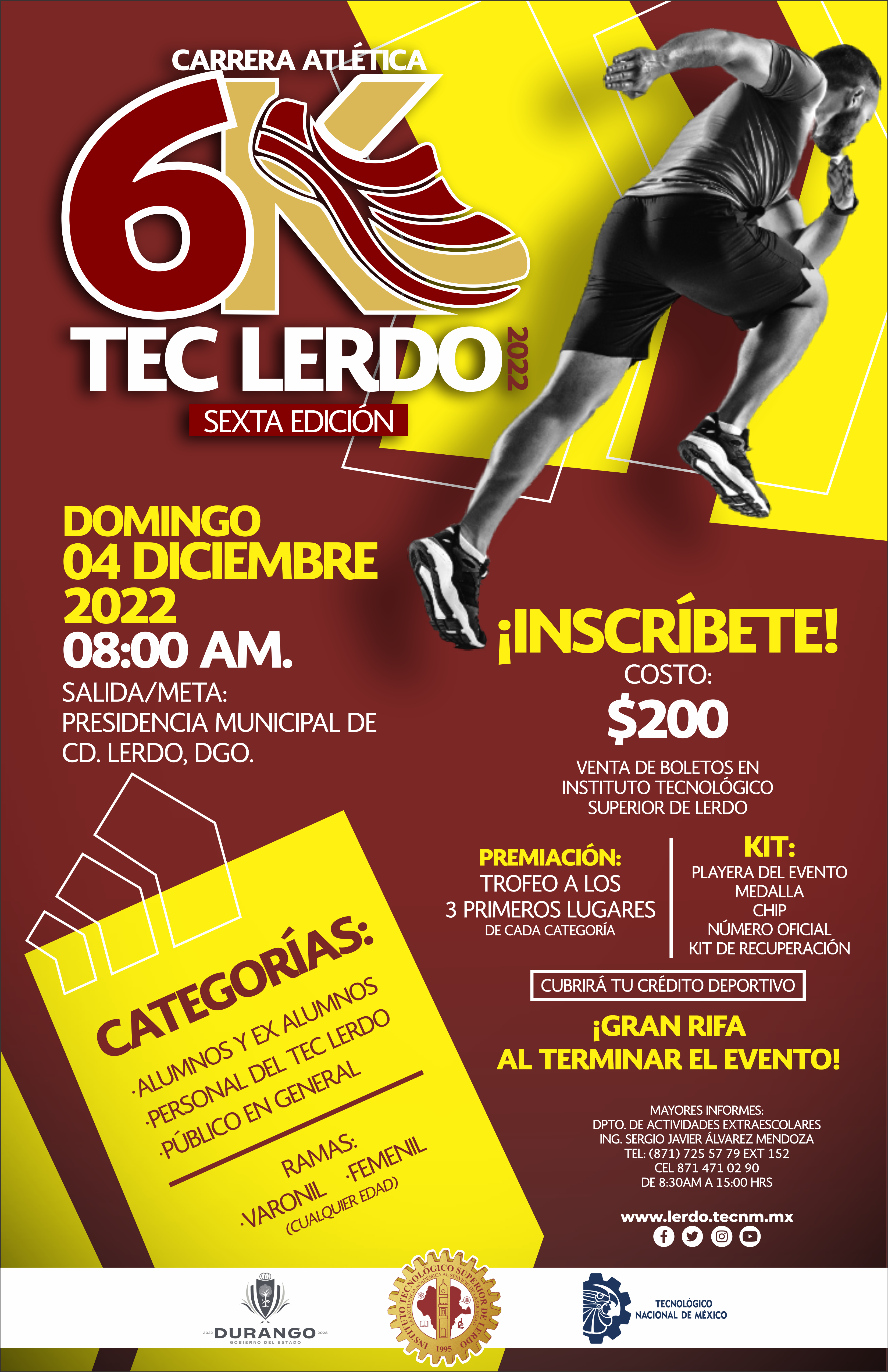 Convocatoria carrera 6k