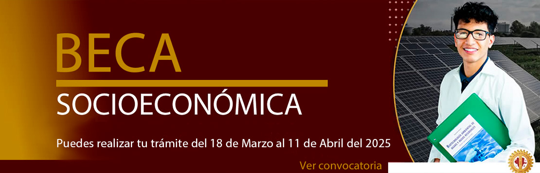 Convocatoria para tramitar la Beca Socioeconómica 